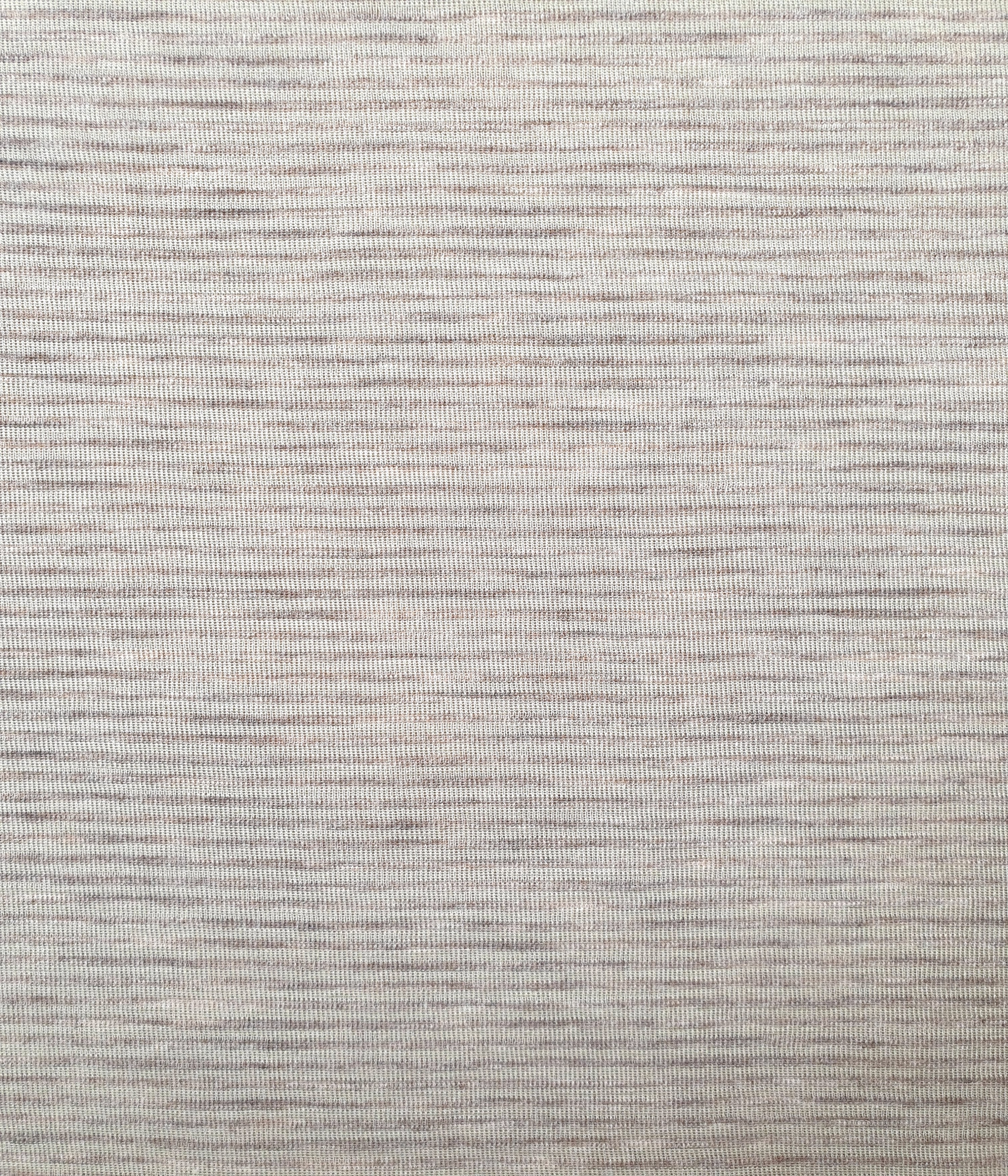 70 cm Bio Wolle / Seide Jersey Eukalyptus / Grau Melange  