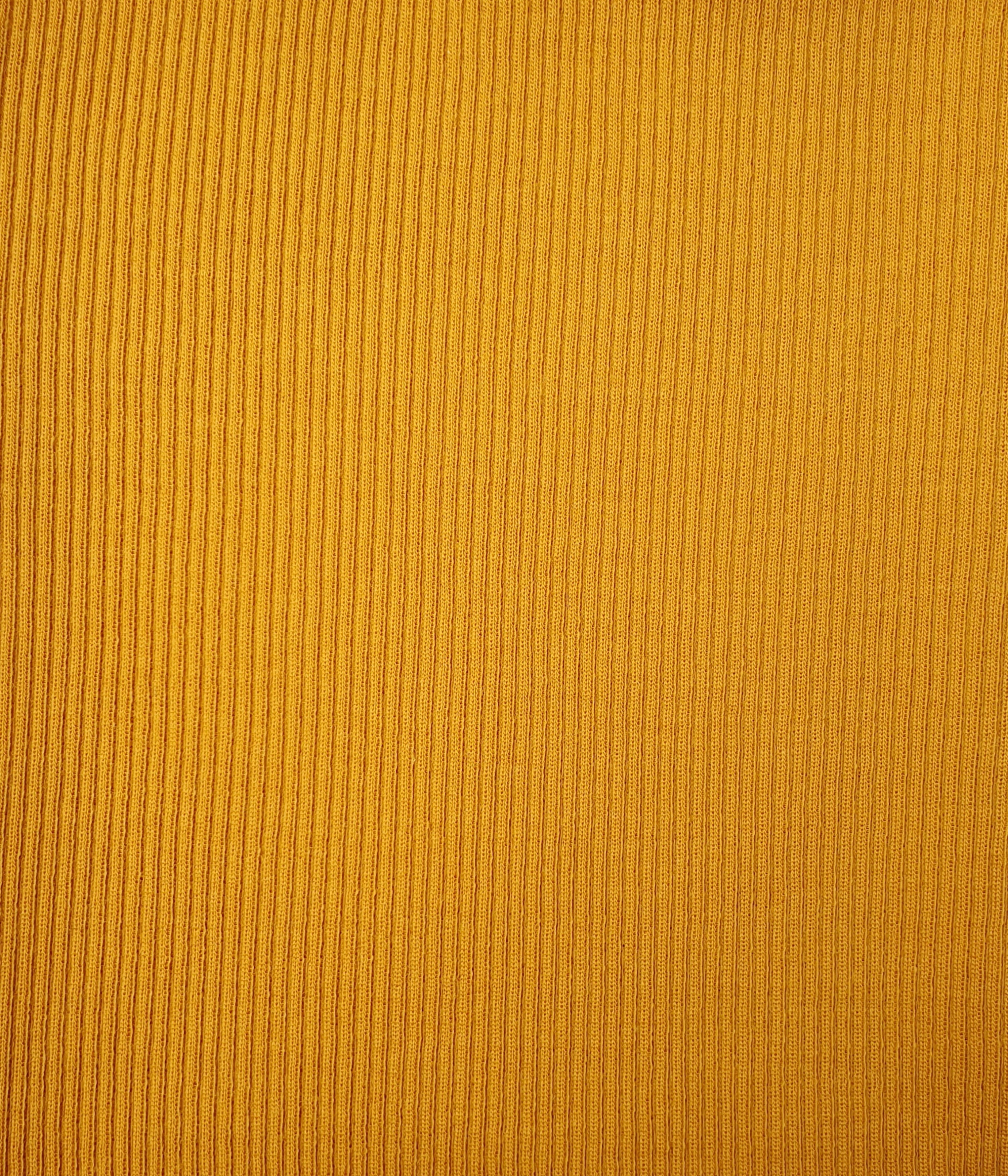 Wollbündchen 2 in 1 Senfgelb