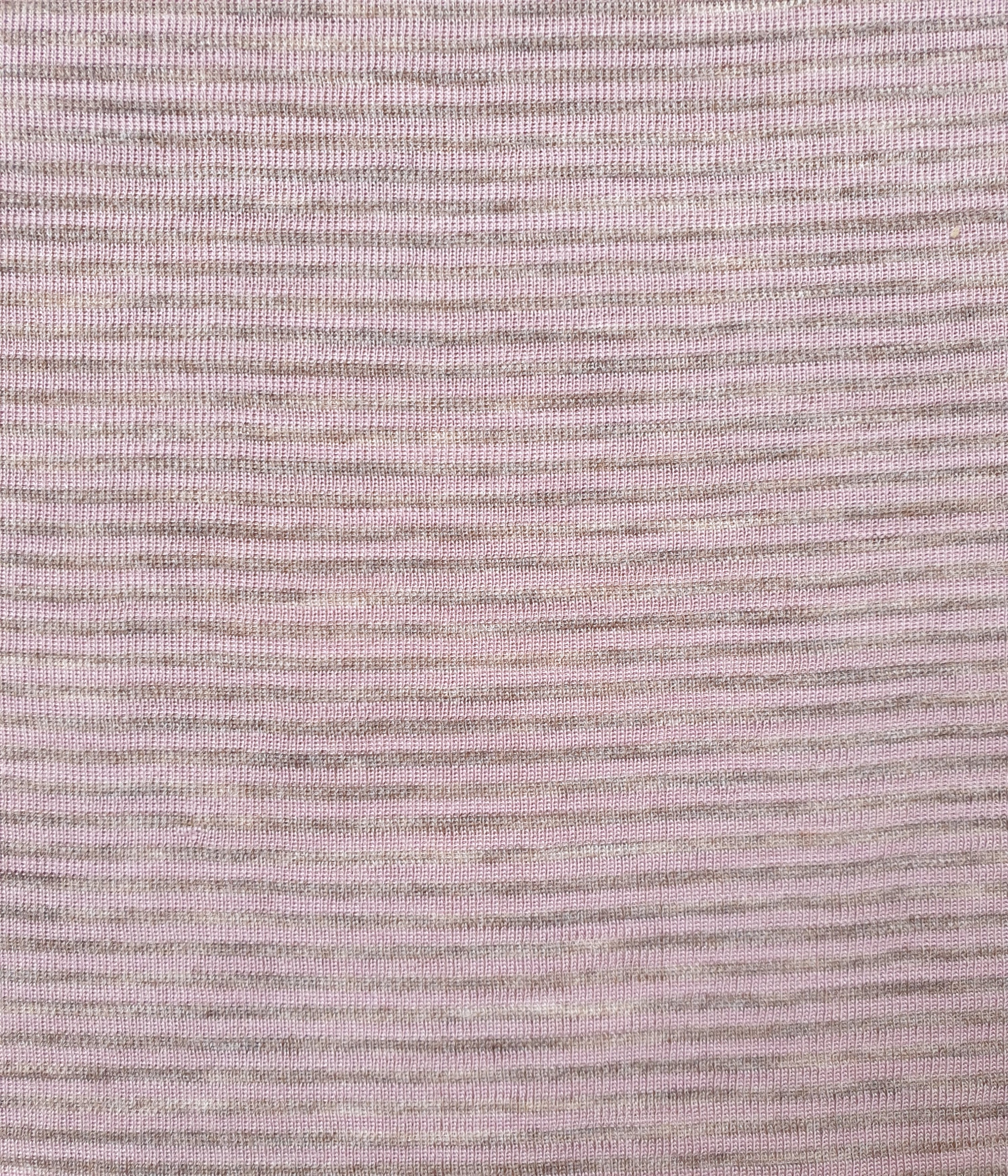 Bio Wolle / Seide Jersey Mandelblüte / Grau Melange