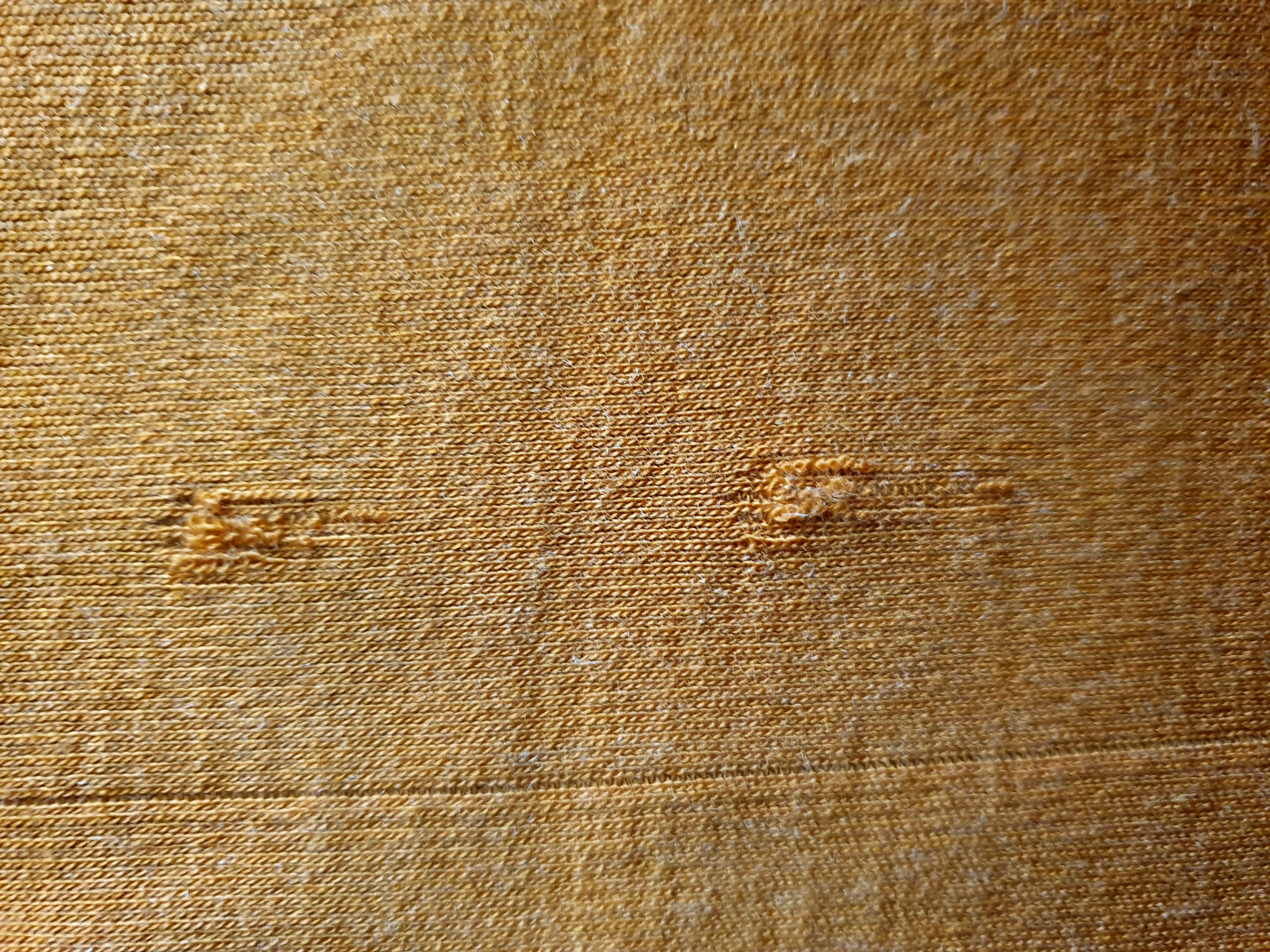 B-WARE Merino Interlock Senfgelb  