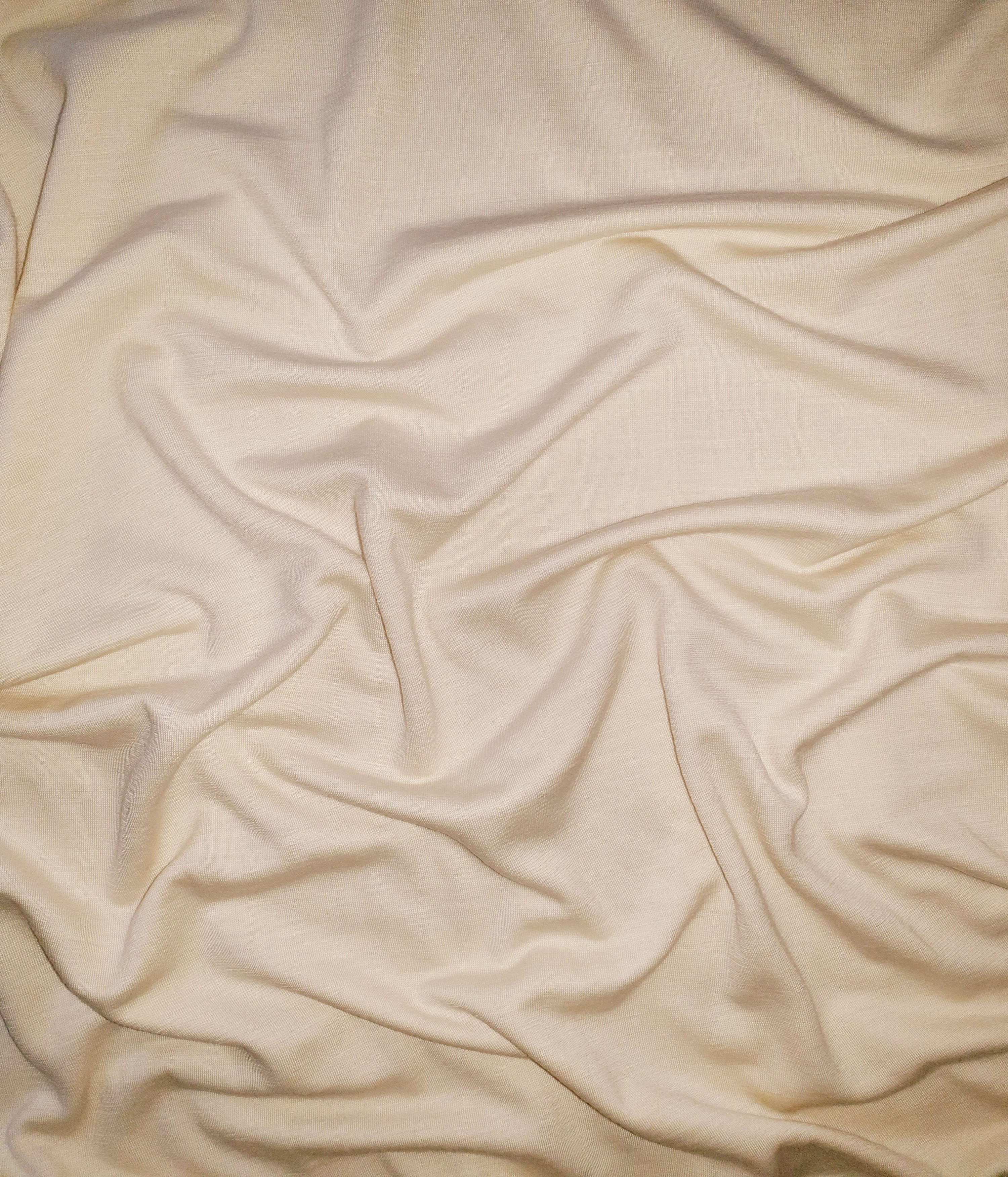 Merino Singlejersey Wollweiß