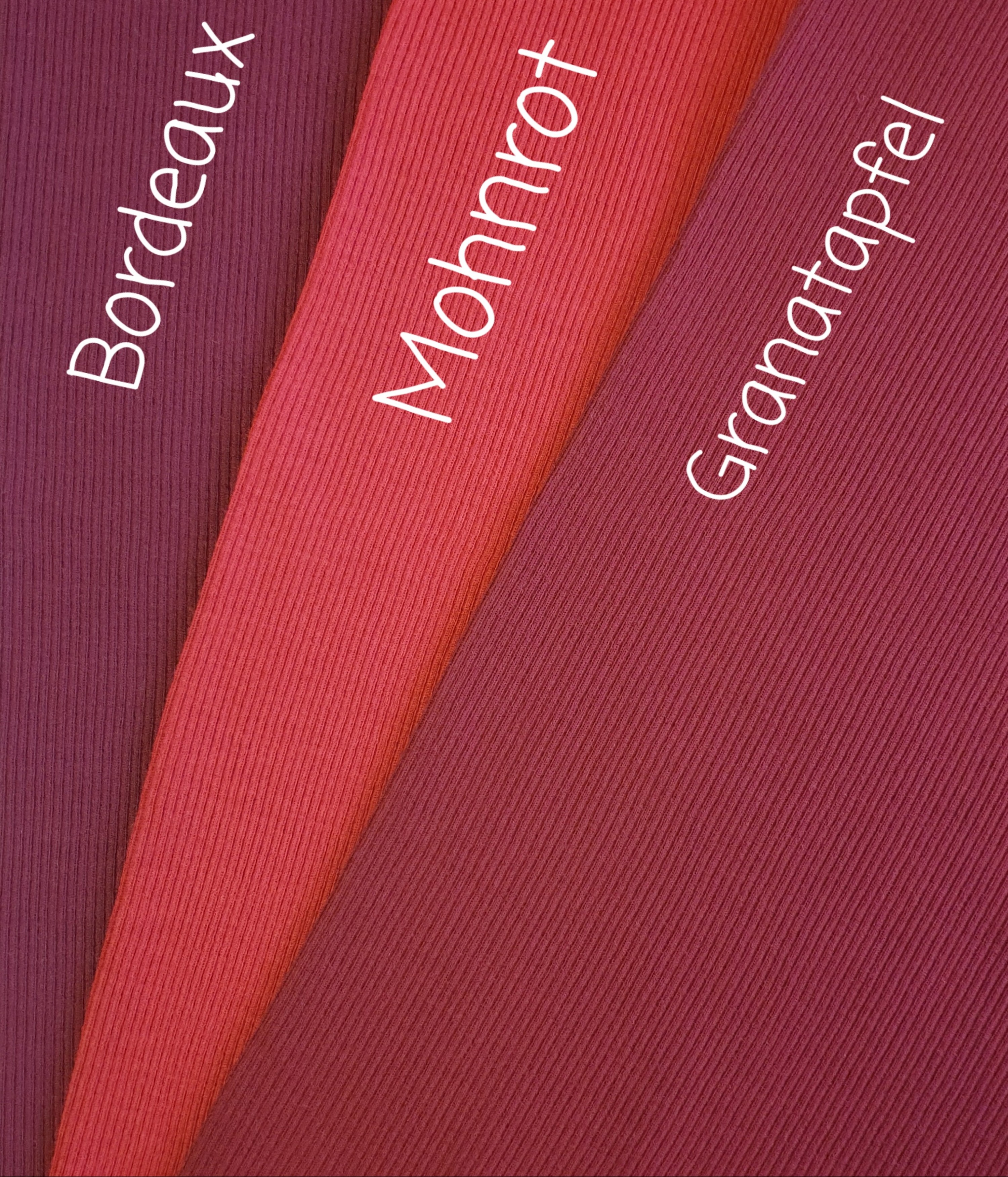 Wollbündchen 2 in 1 Bordeaux