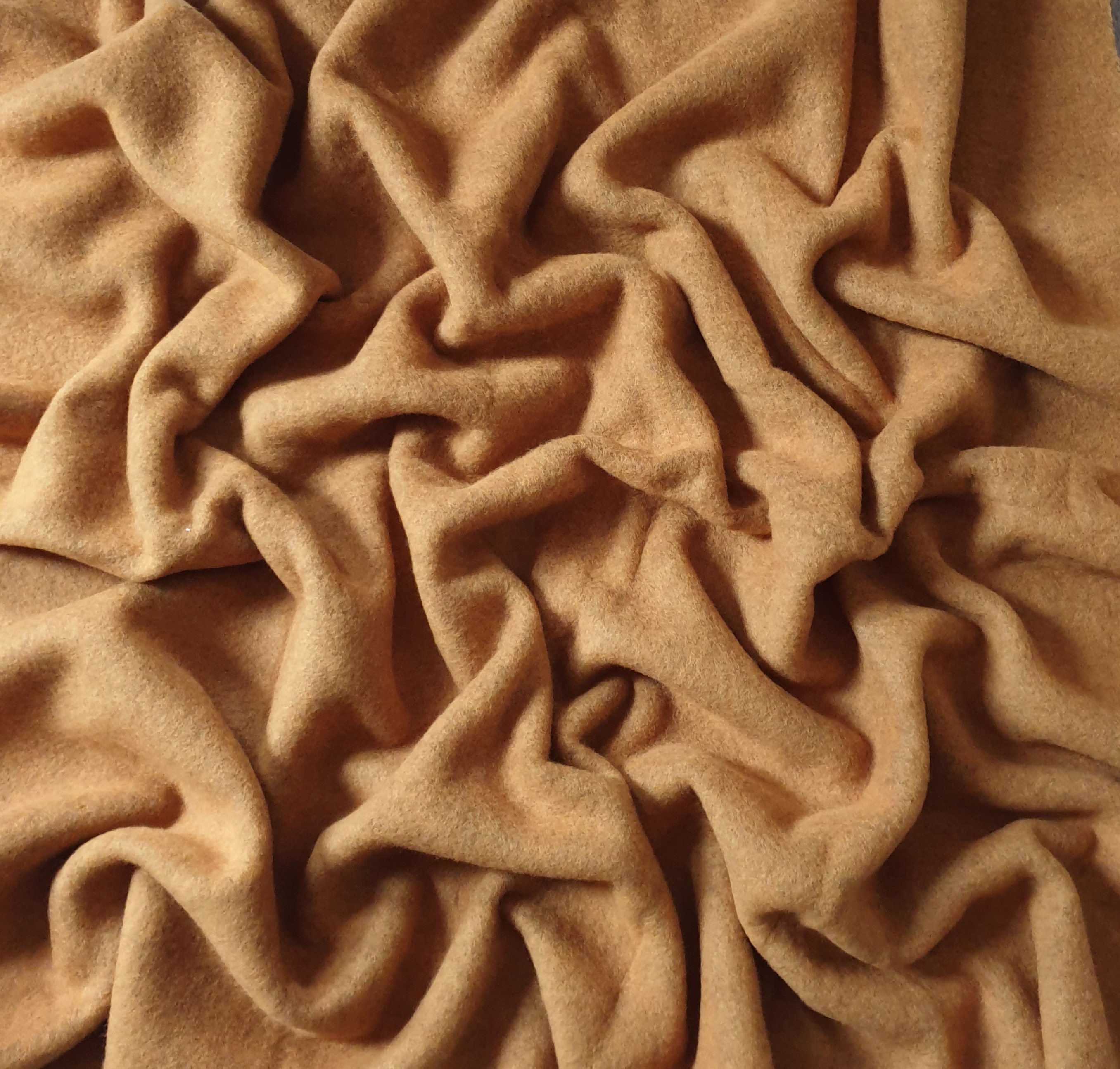 100 cm Wollfleece Curry  